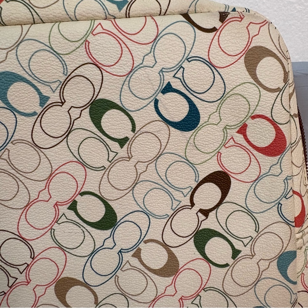 Coach Colorful Patterned Laptop Sleeve - Picture 8 of 10